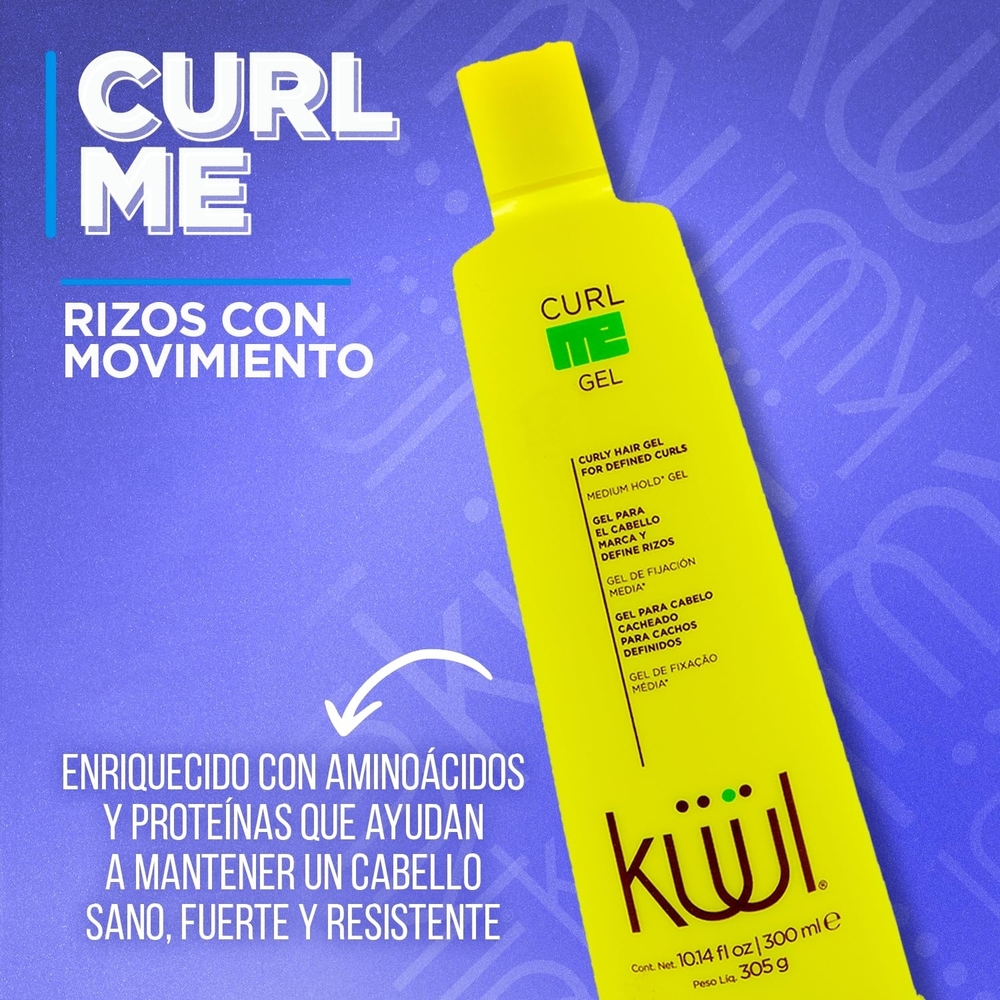 Curl Me Yellow Curl Defining Gel